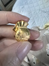 周生生錦鯉鯉魚(yú)福字錢(qián)袋黃金吊墜 生生有禮男女款足金掛墜 73537P計價(jià) 3.86克(含工費100元) 曬單實(shí)拍圖