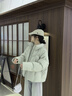 雅鹿短款泡芙羽絨服女2025秋冬新款立領(lǐng)蓬松保暖百搭時(shí)尚面包服 新氧綠 S 建議90-110斤 曬單實(shí)拍圖