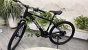 喜德盛山地自行車黑客350 X6鋁合金車架21速變速機(jī)械碟剎 黑銀色17寸 曬單實(shí)拍圖