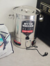 三鼎電熱開(kāi)水桶開(kāi)水器商用燒水桶奶茶店家用不銹鋼保溫?zé)崴按笕萘空糁笸胺栏蔁伦油癝D-30L-D加厚款 曬單實(shí)拍圖