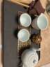 尚言坊天然烏金石茶盤帶排水儲水式小型家用功夫茶具簡易茶托盤干泡茶臺 曬單實拍圖