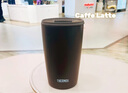 膳魔師（THERMOS）保溫杯310毫升便攜咖啡杯男女士情侶學(xué)生水杯子 TCDP-300 BK 曬單實(shí)拍圖