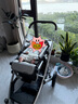 UPPAbabyVISTA V3高景觀(guān)嬰兒車(chē)雙向 可坐可躺折疊 新生兒寶寶推車(chē) 可可灰【不含睡籃】 曬單實(shí)拍圖