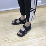 Jeep吉普透氣涼鞋男夏季真牛皮百搭沙灘鞋男軟底防滑輕便戶外男士涼鞋 黑色(皮鞋碼) 41 曬單實(shí)拍圖