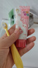 兔頭媽媽寶寶嬰幼兒1-3-12歲口腔清潔萬毛牙刷不炸毛+抗糖防蛀牙膏組套 1-3歲萬毛2支+抗糖防蛀40g*2 曬單實拍圖