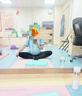 孕婦裝夏裝短袖薄款外穿上衣褲子套裝寬松中長(zhǎng)款T恤孕婦休閑夏季 藍(lán)色上衣 L【110-125斤】 曬單實(shí)拍圖