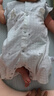 拉比嬰兒衣服夏季薄款0-1歲新生兒連體衣男女寶寶短袖爬服 花灰59 曬單實拍圖