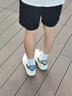 卡賓小白鞋男鞋夏季新款潮牌輕奢板鞋百搭低幫休閑鞋男軟底輕便鞋子男 白色 41 【標準皮鞋尺碼】 曬單實拍圖