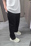 鞋子男冬季加絨加厚保暖棉鞋潮流百搭時尚老爹鞋增高厚底運動休鞋 白色 38 偏大建議買小一碼 曬單實拍圖