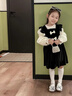 G.DUCKKIDS小黃鴨女童連衣裙秋裝2025新款兒童套裝裙子洋氣小女孩寶寶公主裙 圖片色 110 建議4~5歲【100-110cm】cm 曬單實(shí)拍圖