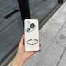 陸宣適用于華為pura80pro＋手機(jī)殼新款pura80ultra旋轉(zhuǎn)磁吸支架鏡頭全包防摔保護(hù)套輕奢商務(wù)高級感后殼 【釉黑色】原機(jī)皮紋-旋轉(zhuǎn)支架-磁吸充電 華為 Pura80 曬單實(shí)拍圖
