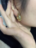 伊燦水滴金屬耳環(huán)女復(fù)古小眾設(shè)計(jì)感耳圈氣質(zhì)洋氣耳飾2025新款爆款耳釘 水滴金屬耳環(huán)大號(hào) 曬單實(shí)拍圖