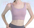 浪莎內(nèi)衣女運動高強度防震健身跑步瑜伽服一體美背心式文胸聚攏防下垂 曬單實拍圖