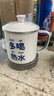 304不銹鋼水杯復(fù)古式大容量男女學(xué)生上班族辦公室咖啡茶杯子帶蓋 9cm【多喝熱水】口杯-1個(gè)裝 曬單實(shí)拍圖