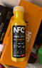 農(nóng)夫山泉100%純果汁NFC橙汁300ml*24瓶整箱裝鮮果冷壓榨0添加劑飲料禮盒 曬單實拍圖