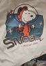 史努比（SNOOPY）男女童短袖t恤牛仔褲兩件套兒童短袖套裝  靛藍(lán)格子+深藍(lán)努比 110 曬單實(shí)拍圖