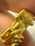 金小貅黃金手串貔貅吊墜本命年轉(zhuǎn)運(yùn)珠皮丘男女手串足金999硬金顯大聚財(cái) 1g,中號貔貅轉(zhuǎn)運(yùn)珠【多退少補(bǔ)】 曬單實(shí)拍圖