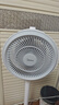 美的（Midea）【暴風(fēng)循環(huán)】空氣循環(huán)扇大風(fēng)量搖頭電風(fēng)扇家用臺式落地扇輕音臥室節(jié)能小風(fēng)扇柔風(fēng)輕羽扇 FGA24TQ 曬單實拍圖