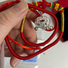 中國黃金（CHINA GOLD）古法足銀手鐲嬰兒平安喜樂寶寶銀手鐲一對(duì)新生兒鐲子滿月周歲禮物 寶寶手鐲+福運(yùn)平安鎖套裝 曬單實(shí)拍圖