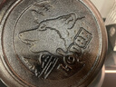 LODGE 【美國(guó)進(jìn)口】鑄鐵煎雞蛋鍋荷包蛋煎鍋戶外露營(yíng)狼紋款15.5cm L3SKWLWF 16cm 曬單實(shí)拍圖