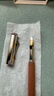 輝柏嘉（Faber-castell）伯爵 鋼筆 墨水筆 禮品 商務(wù)送禮 輕奢禮品 經(jīng)典系列 巴西蘇木墨水筆F尖145541 曬單實(shí)拍圖