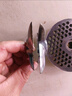 正元 臺(tái)式絞肉機(jī)RY32型絞肉碎肉機(jī)電動(dòng)全自動(dòng)配件不銹鋼孔板篦子網(wǎng)篩2-20mm（關(guān)注店鋪優(yōu)先發(fā)貨） 3MM 曬單實(shí)拍圖