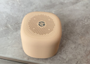 惠普（HP）S08藍(lán)牙音響家用電腦手機(jī)音箱迷你低音炮小型便攜式戶外無線TWS互聯(lián)小音響 奶茶色 曬單實(shí)拍圖