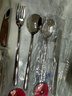美廚（maxcook）316L不銹鋼刀叉勺 餐叉餐勺餐刀西餐餐具套裝 3件套 MCGC9465 曬單實(shí)拍圖