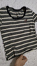 LAGOGO條紋顯瘦U型領(lǐng)T恤女拉谷谷2025年夏季新款百搭減齡短袖上衣 混色 S 曬單實(shí)拍圖