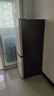 海爾（Haier）冰箱出品雙開(kāi)門(mén)二門(mén)177升冰箱家用小型冰箱租房省電不占地冷藏冷凍兩用統(tǒng)帥家用小冰箱 以舊換新 177升雙門(mén)冰箱節(jié)能省電 兩天約用1度電 曬單實(shí)拍圖