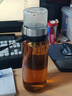 樂扣樂扣（LOCK&LOCK）水杯男士感玻璃杯耐熱防爆耐高溫大容量茶水分離泡茶杯子家用 男士玻璃茶倉泡茶杯750ml 送杯套 曬單實拍圖