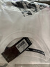阿迪達斯男裝夏季透氣舒適休閑運動寬松半袖上衣短袖ADICTK-WB 2XL  白黑  曬單實拍圖