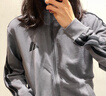 adidas休閑連帽夾克外套男女新款阿迪達(dá)斯官方輕運動 木炭灰   2XL 曬單實拍圖