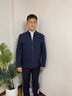 弗朗西保羅（FULANLE PAULO）精仿羊毛夾克男翻領(lǐng)行政商務(wù)男裝2025新款高端男士外套上衣秋冬裝 藏青色 M (170) 曬單實(shí)拍圖
