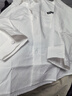 羅蒙兒童長(cháng)袖白襯衫男童休閑百搭校園風(fēng)襯衣春秋季2026年新款 白色120 曬單實(shí)拍圖