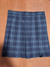 沐霓JK制服裙夏季日系格裙a字半身裙百褶裙女生學(xué)院風(fēng)裙子 M 曬單實(shí)拍圖