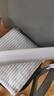 皮爾卡丹（pierrecardin）坐墊 人體工學(xué)記憶棉辦公坐墊痔瘡墊椅墊久坐神器學(xué)生屁股墊子 灰 曬單實(shí)拍圖