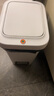 佳幫手腳踏垃圾桶10.4L家用腳踩+手按雙開蓋廚房衛(wèi)生間廁所客廳臥室?guī)w 曬單實拍圖