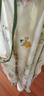 古今（GUJIN）夏上新國風(fēng)印花棉綢睡衣女短袖長(cháng)褲薄款涼感冰絲舒適家居服套裝 曬單實(shí)拍圖