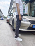 輕依縵高端男士牛仔褲2025新款休閑修身彈力小腳褲耐磨百搭顯高通勤長(cháng)褲 灰色 2XL 【31碼建議125-140斤】 曬單實(shí)拍圖