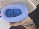 簡(jiǎn)津 適用Logitech羅技G435耳套耳機(jī)套頭戴式海綿墊網(wǎng)布保護(hù)套替換配件耳罩隔音降噪無(wú)線(xiàn)藍(lán)牙游戲皮套 【藍(lán)色-原配款】耳機(jī)套一對(duì) 曬單實(shí)拍圖