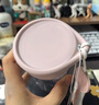 物生物（RELEA）水杯女塑料杯tritan高顏值夏季戶外便攜泡茶杯學(xué)生兒童水杯禮物 曬單實(shí)拍圖