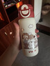 貝親兒童保溫杯水杯吸管杯600ml學(xué)飲杯316不銹鋼學(xué)生miiiiichan聯(lián)名款 一蓋雙飲+杯套背帶（全家福） 曬單實(shí)拍圖