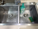科勒（KOHLER）水槽配件雙層落水洗菜盆過濾網(wǎng)不銹鋼提籃帶蓋下水提籠落水77804T 落水兩個搭配抗菌雙槽排污管 曬單實拍圖