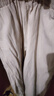 紫昕月亞麻小腳褲夏季新款休閑褲女麻料寬松顯瘦女褲垂感九分直筒哈倫褲 242-1-3麻本色 L 【106-120斤】 曬單實拍圖
