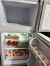 長(zhǎng)城（GREAT WALL FRIDGE）家用迷你小冰箱小型冷凍冷藏保鮮宿舍出租房辦公室節(jié)能省電雙開(kāi)門(mén)電冰箱 銀色108L【一級(jí)能效 全國(guó)聯(lián)保】 曬單實(shí)拍圖
