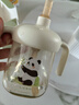 如山PPSU兒童吸管杯喝水杯牛奶杯家用直飲杯水杯帶刻度便攜學(xué)飲杯 曬單實(shí)拍圖