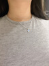 GUSKI法國品牌魯伯特之淚項(xiàng)鏈女輕奢首飾月光石吊墜七夕情人節(jié)禮物送女 魯伯特之淚項(xiàng)鏈【白金色】 曬單實(shí)拍圖
