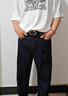 Levi's李維斯25年秋冬新款男士美式復(fù)古休閑565寬松直筒牛仔褲 墨黑 34 (32) 曬單實(shí)拍圖