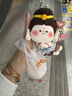 祝福蓮花小佛好禮文創(chuàng  )紀念品佛小伴掛件車(chē)掛包掛件毛絨玩偶 飛天少女佛小伴 曬單實(shí)拍圖